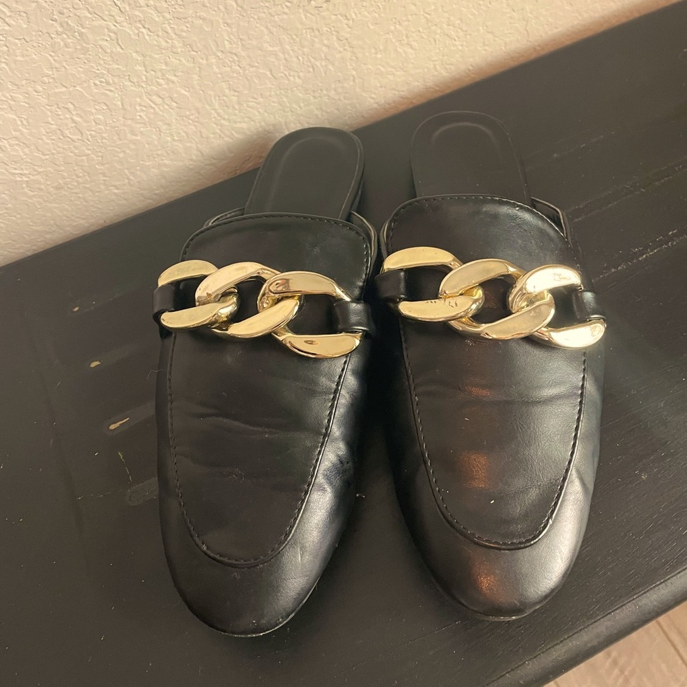 Gold chain Mules ⭐️BUNDLE & SAVE ⭐️